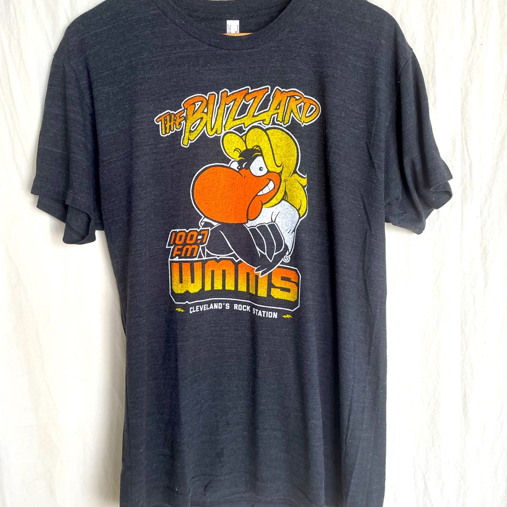 Cleveland The Buzzard WMMS radio t shirt